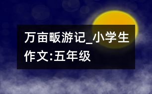 萬畝畈游記_小學生作文:五年級
