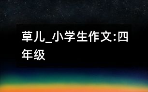 草兒_小學生作文:四年級