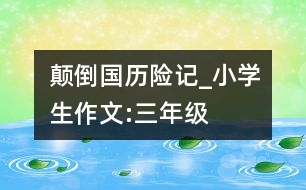 顛倒國歷險(xiǎn)記_小學(xué)生作文:三年級(jí)