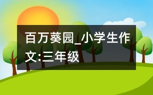 百萬葵園_小學生作文:三年級