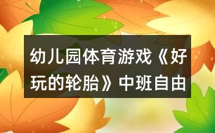 幼兒園體育游戲《好玩的輪胎》中班自由活動教學設計反思