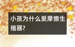 小孩為什么愛(ài)摩擦生殖器?